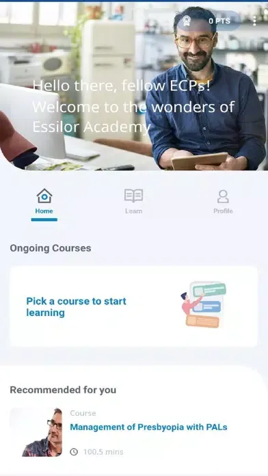 Essilor Academy應用截圖