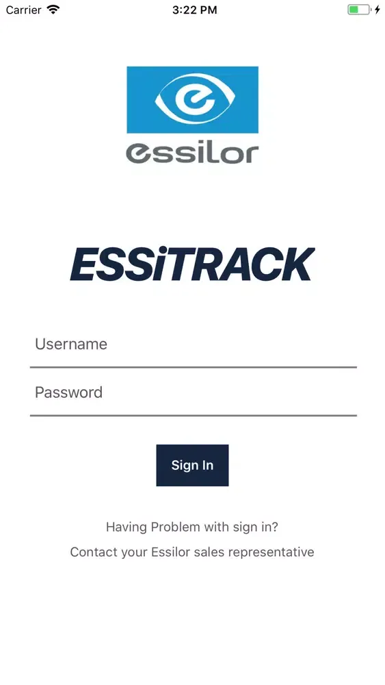 Essitrack Ekran Görüntüleri