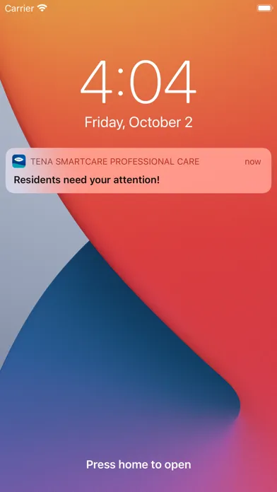 Capturas de pantalla de TENA Smartcare Pro