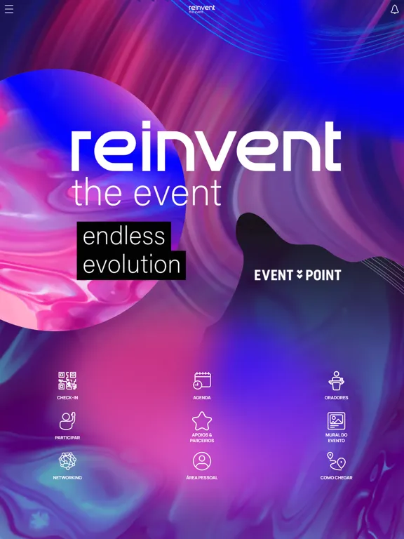 REINVENT the event iPad  Ekran Görüntüleri