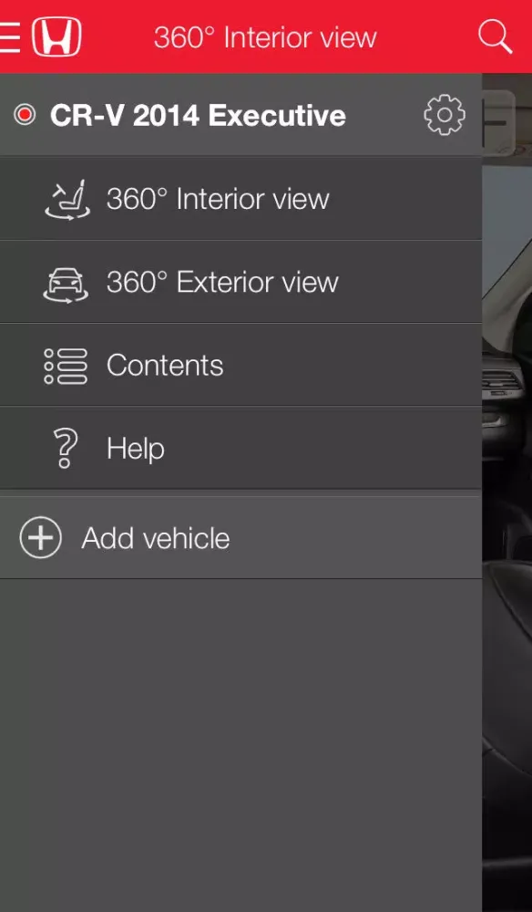 Honda iManual Screenshots