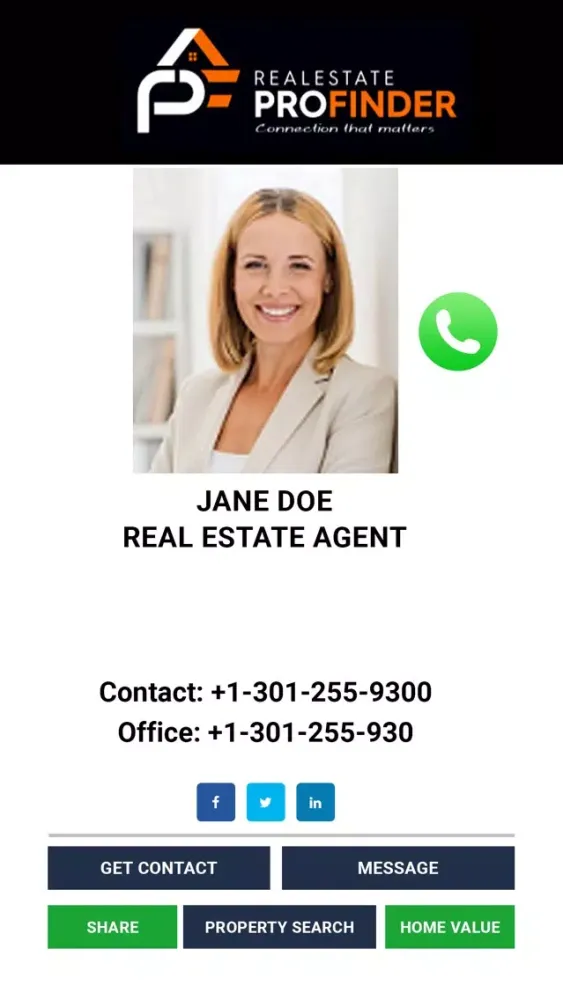 ภาพหน้าจอของ RealEstate Profinder