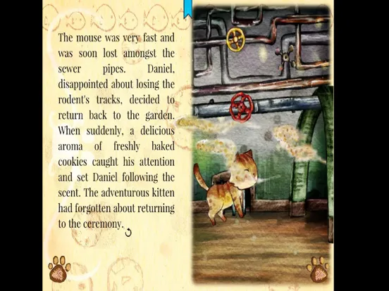 The tale of Daniel Cookiecat iPad 應用截圖
