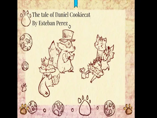 The tale of Daniel Cookiecat iPad 應用截圖