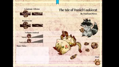 The tale of Daniel Cookiecat應用截圖