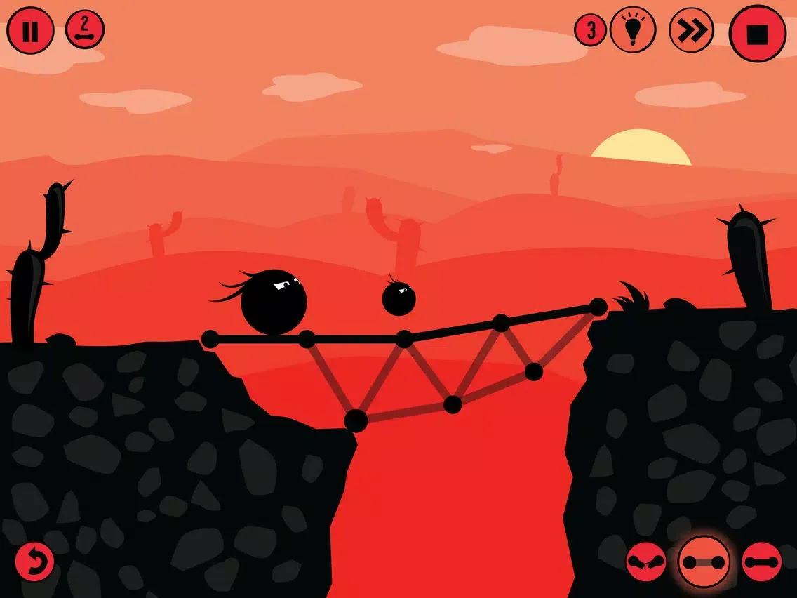 Tangkapan layar Fat Dots Bridge Builder - Two Dots on The Dangerous Journey iPad 