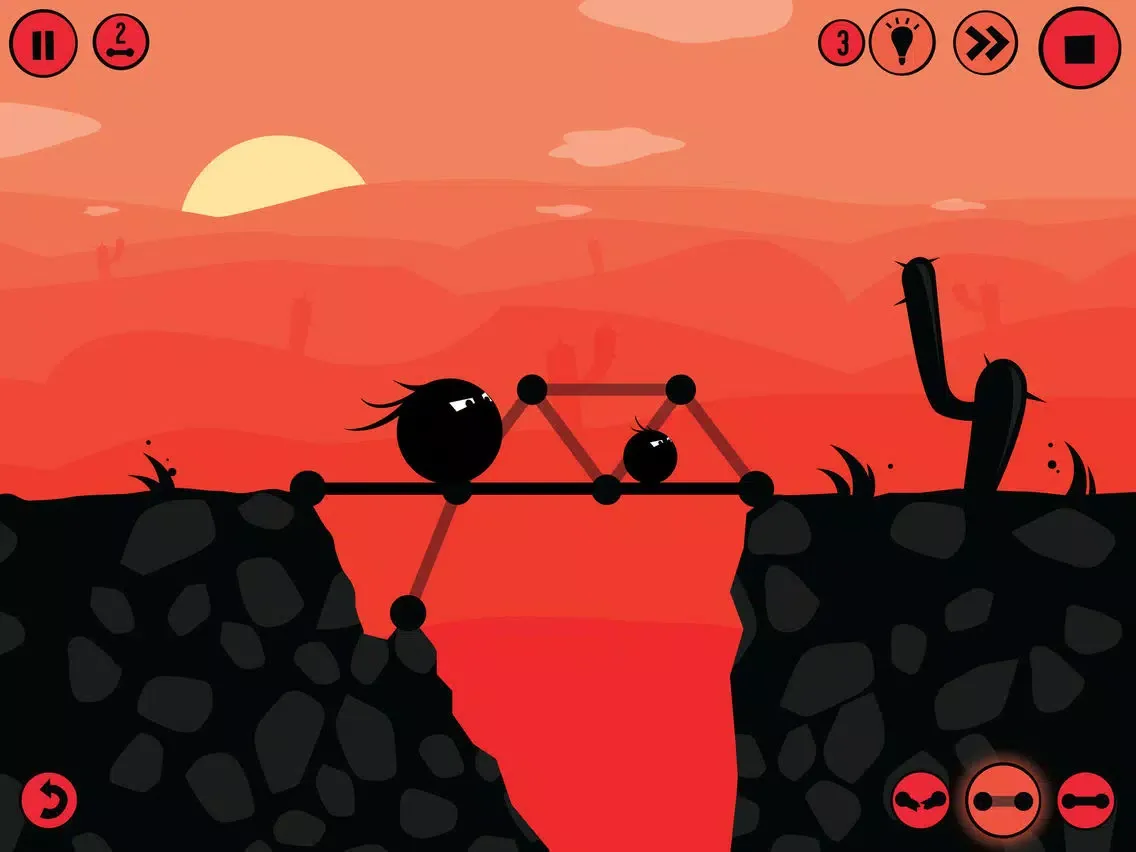 Tangkapan layar Fat Dots Bridge Builder - Two Dots on The Dangerous Journey iPad 