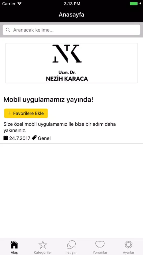 Uzm. Dr. Nezih Karaca 스크린샷