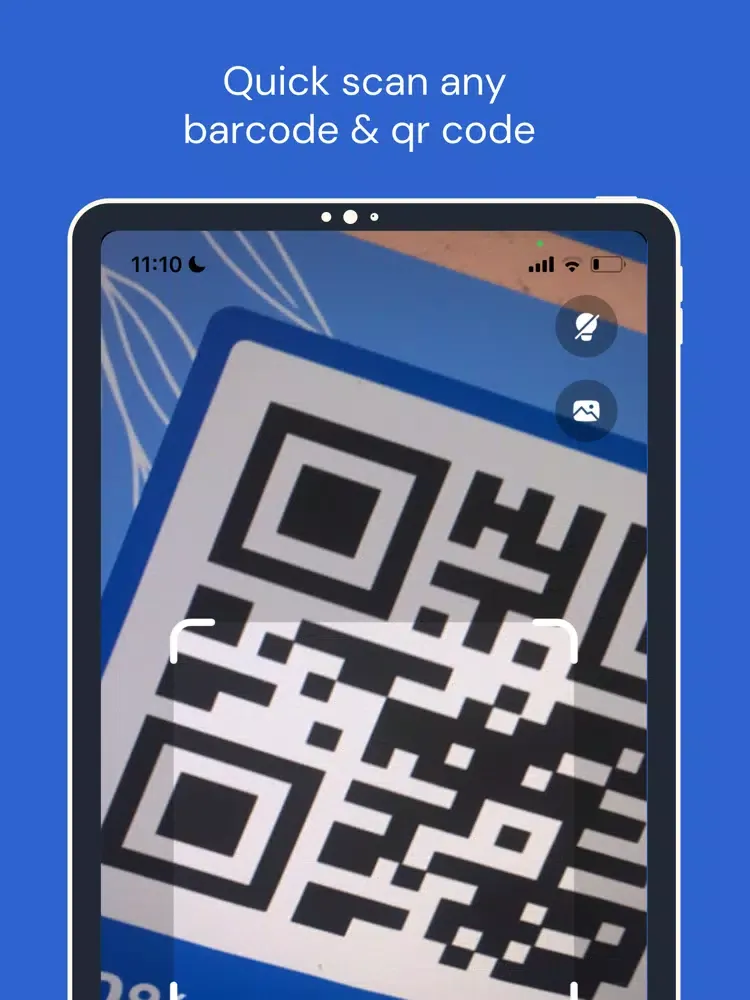 Capturas de pantalla de QR Code & Barcode Scanner ϟ iPad 