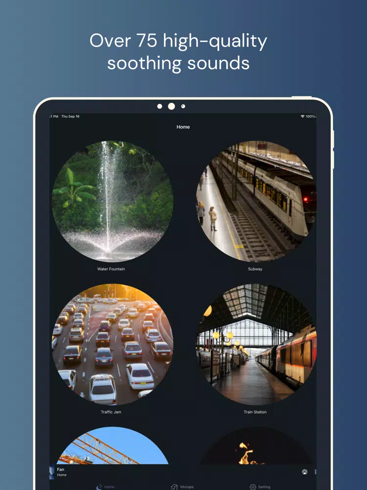 Sound Box: Sleep, Focus, Relax iPad  Screenshots