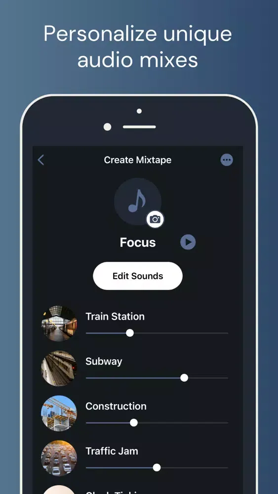 Tangkapan layar Sound Box: Sleep, Focus, Relax