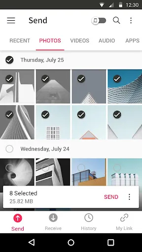 Send Anywhere (File Transfer) স্ক্রিনশট