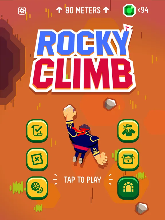 Zrzuty ekranu Rocky Climb! iPad 