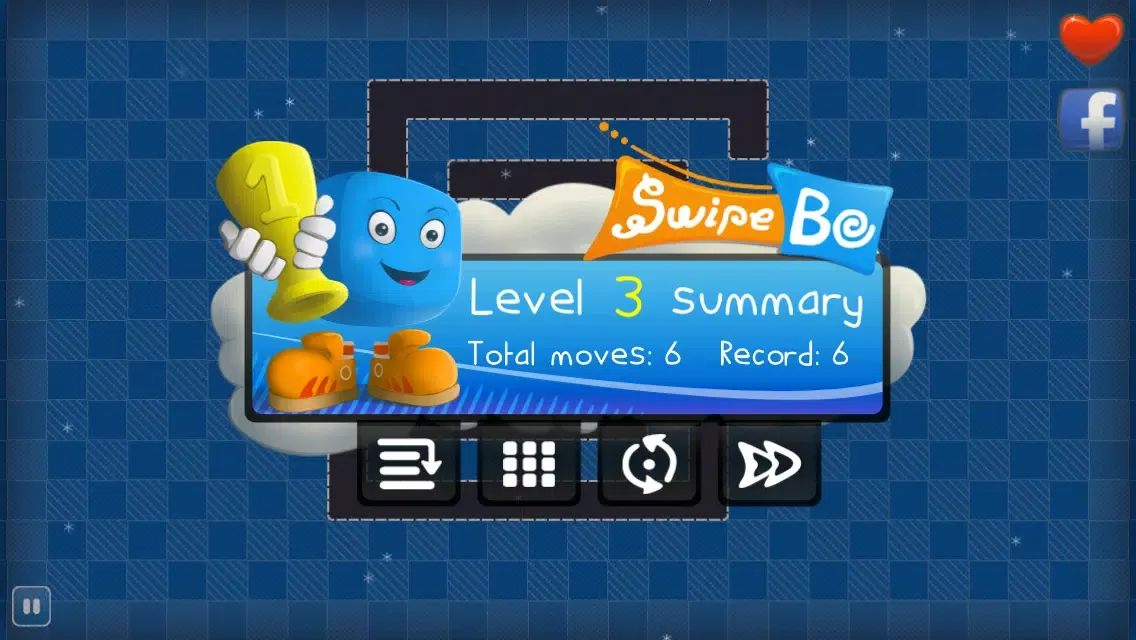 Swipe Bo: logical blocks sliding puzzle for iPhone Screenshots