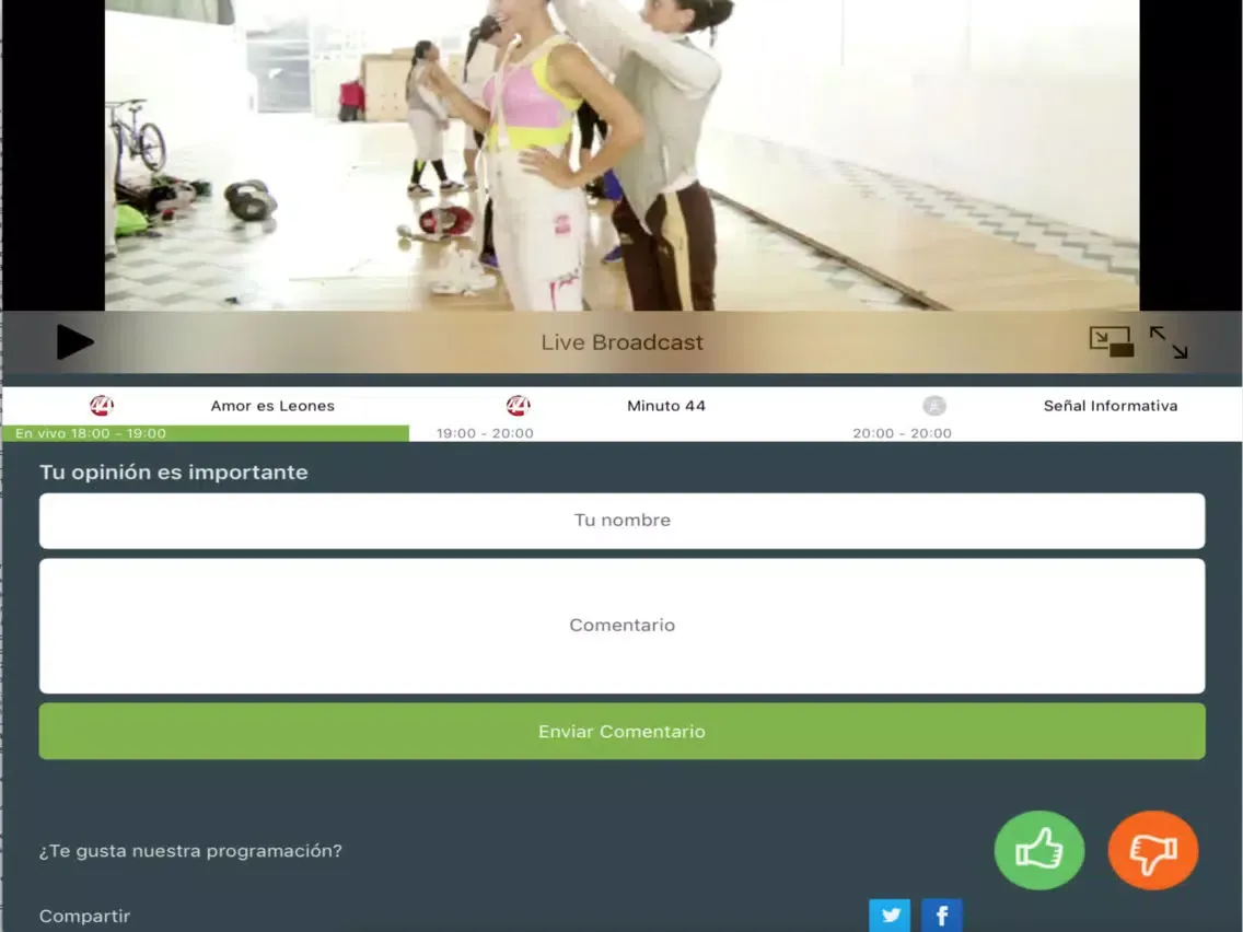 Zrzuty ekranu Canal 44 iPad 