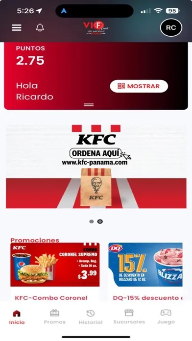 VIF Card Ekran Görüntüleri