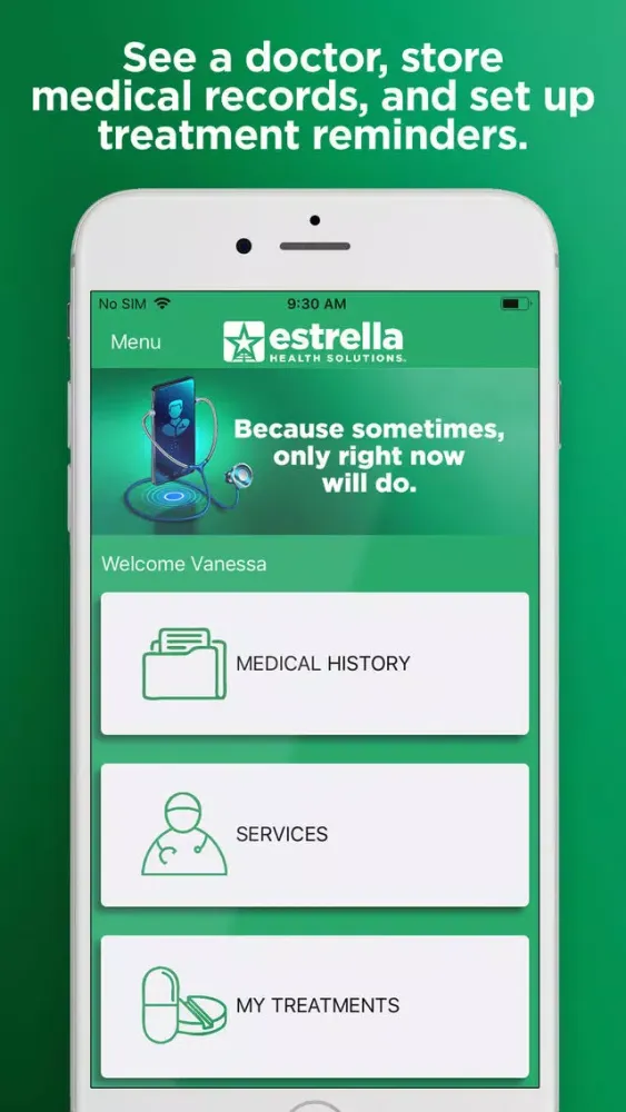 Estrella Health Solutions Screenshots