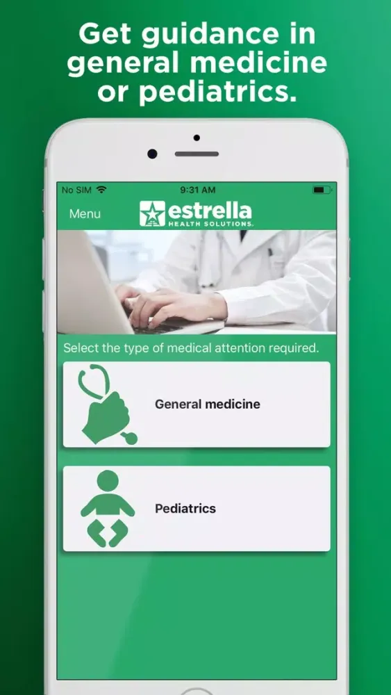 Estrella Health Solutions Screenshots