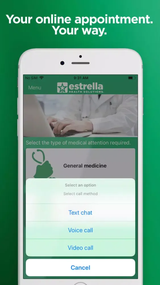 Estrella Health Solutions Screenshots