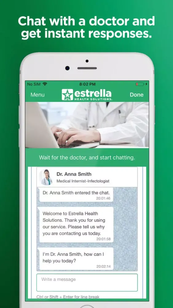 Estrella Health Solutions Screenshots