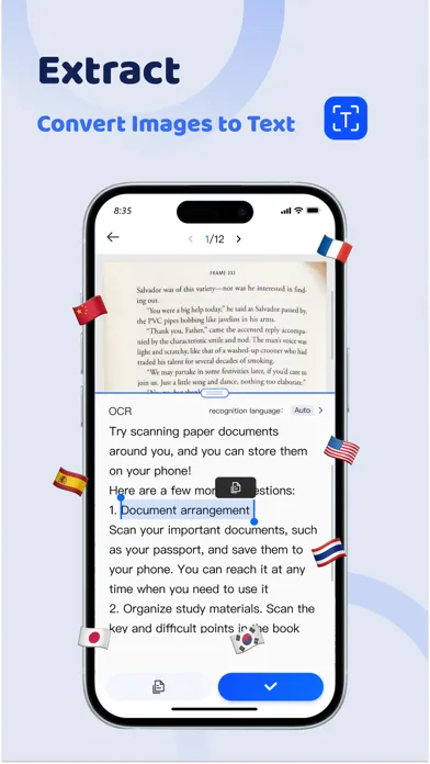 Capturas de tela do ScanMaster: PDF Scanner App