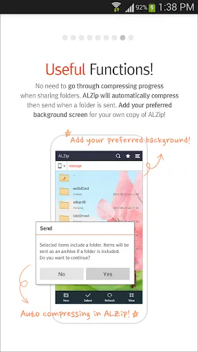 Скриншоты ALZip – File Manager & Unzip
