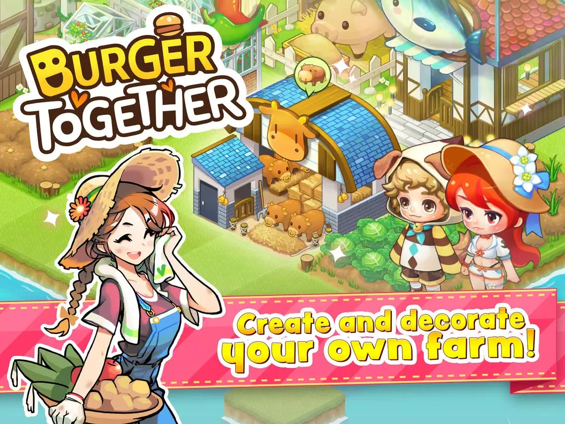 Burger Together iPad  Screenshots