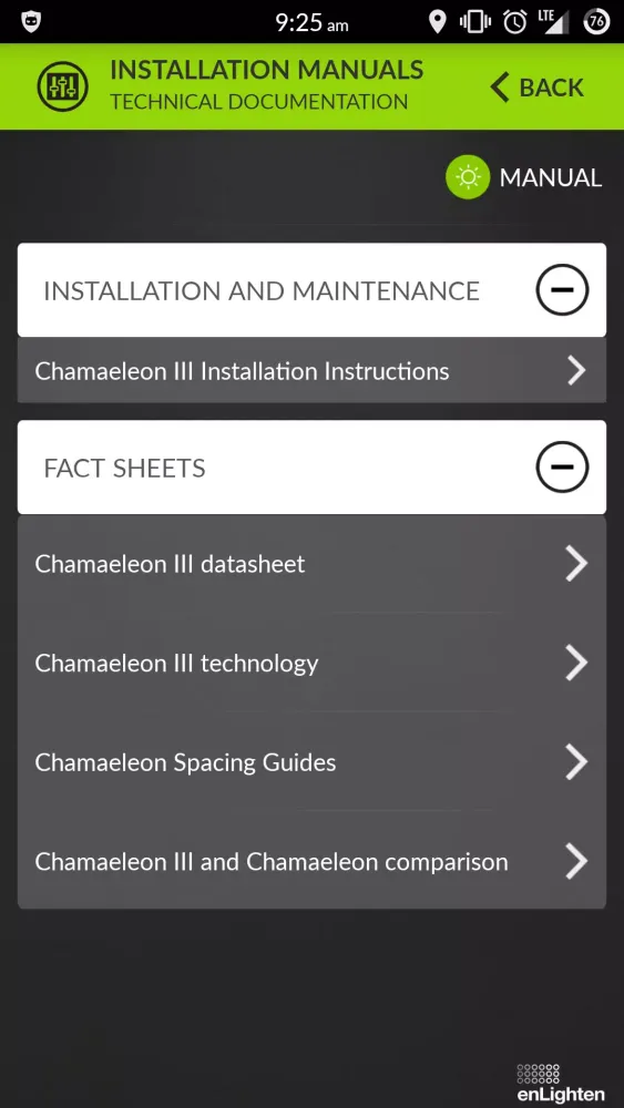 Zrzuty ekranu Chamaeleon III App