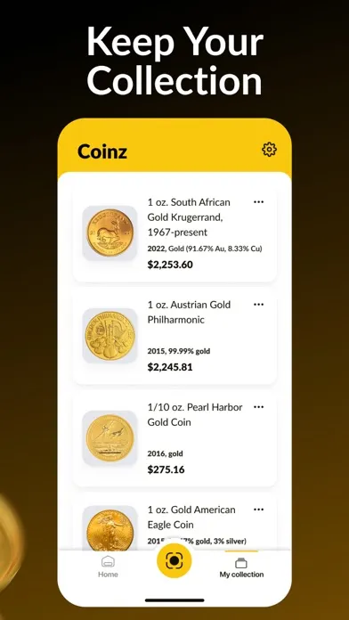 Coin Identifier - Coinz स्क्रीनशॉट
