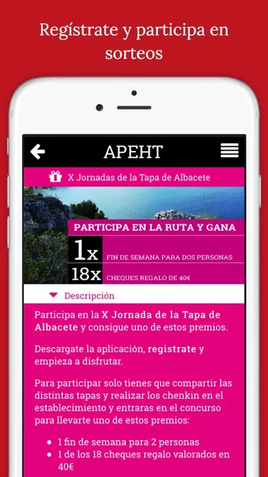 Captures d'écran de Ruta de la Tapa Albacete