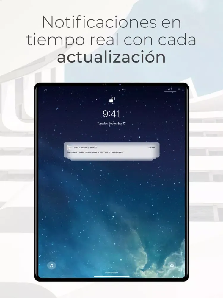 Porcelanosa Partners iPad  스크린샷