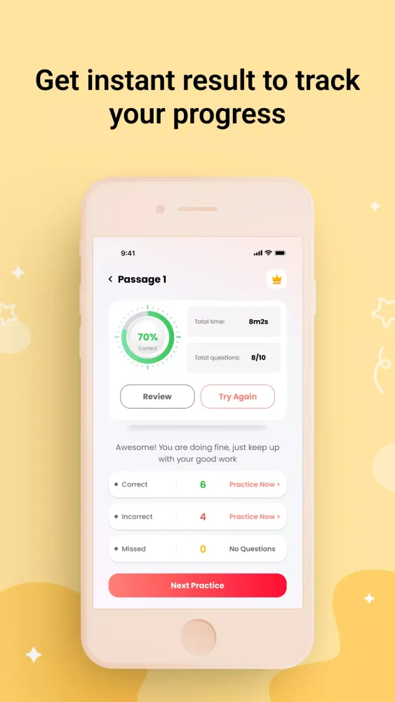 IELTS® Test Pro Screenshots
