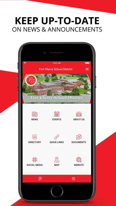 Tangkapan layar Fort Cherry School District