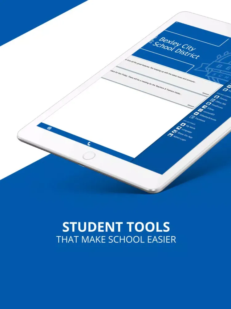 Capturas de pantalla de Bexley City Schools iPad 