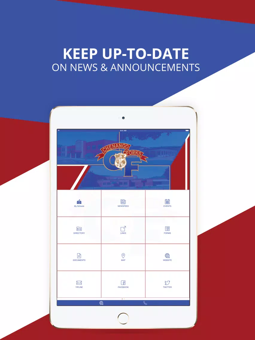 Chenango Forks CSD iPad  Screenshots