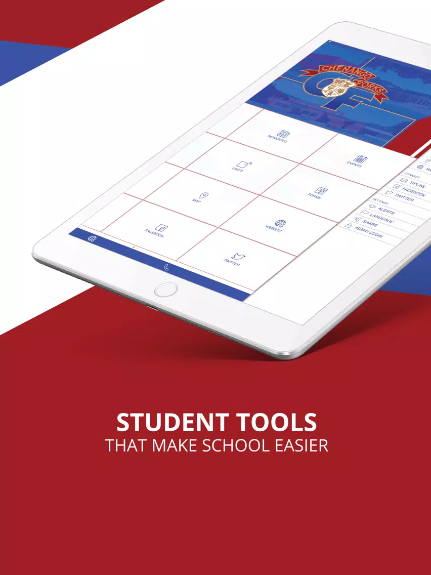 Chenango Forks CSD iPad  Screenshots