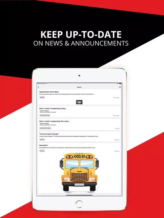 Capturas de pantalla de Chenango Valley CSD iPad 