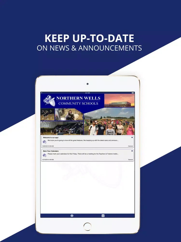 Capturas de tela do Northern Wells Community Schls iPad 