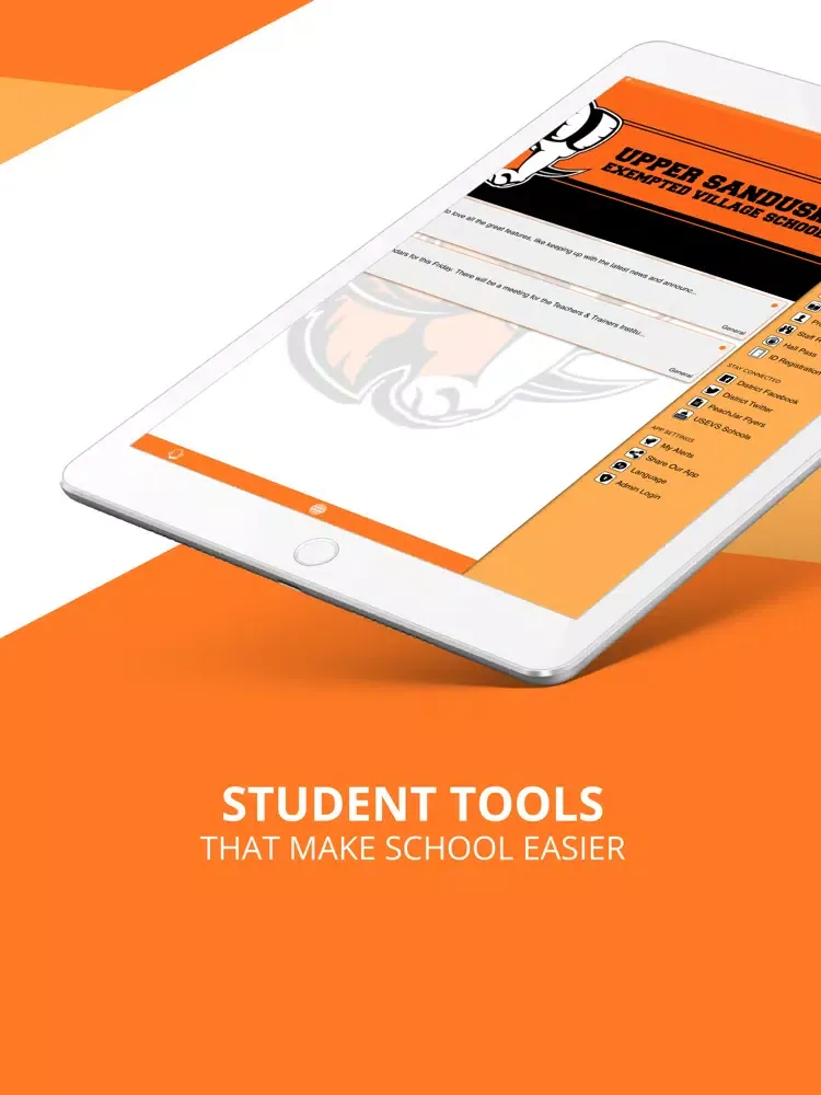 Capturas de tela do Upper Sandusky Village Schools iPad 