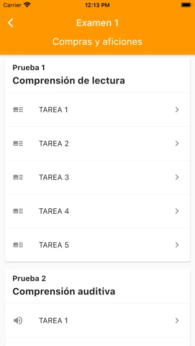 DELE B1 Spanish Examen1 Screenshots