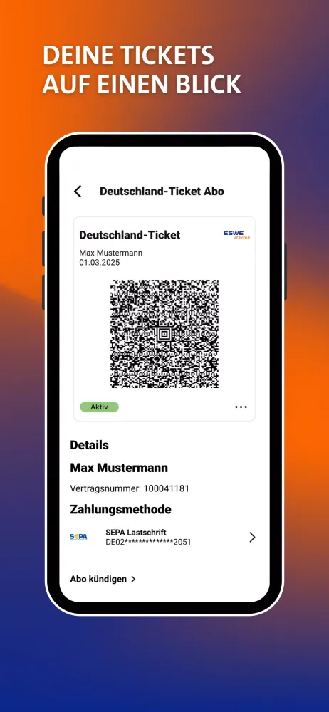 ESWE Verkehr Tickets應用截圖