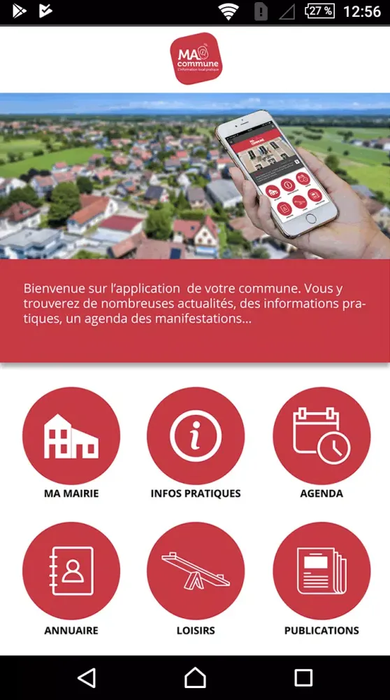 Captures d'écran de MyCommune
