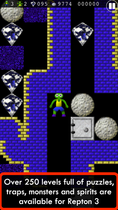 Repton 3 (Free) Screenshots