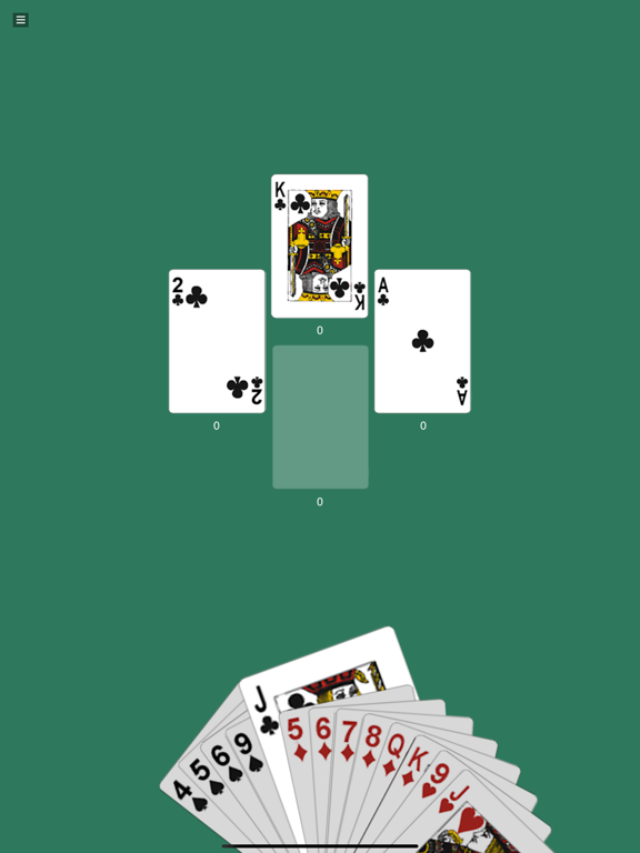 Tangkapan skrin Hearts: Shoot the Moon iPad 