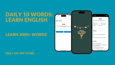 Ảnh chụp màn hình của Daily 10 Words English
