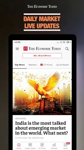 Скриншоты Economic Times : Business News