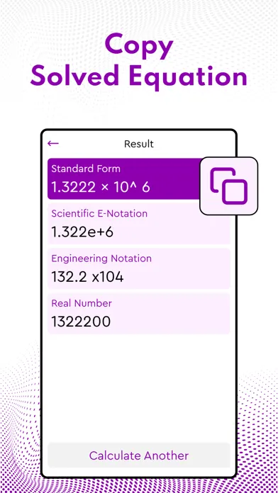 ภาพหน้าจอของ Standard Form Calculator