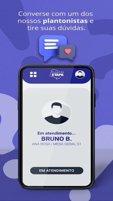 Zrzuty ekranu Etapa - Plantão de dúvidas