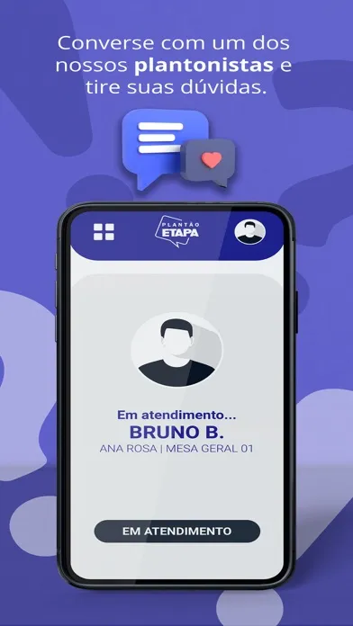 Etapa - Plantão de dúvidas应用截图
