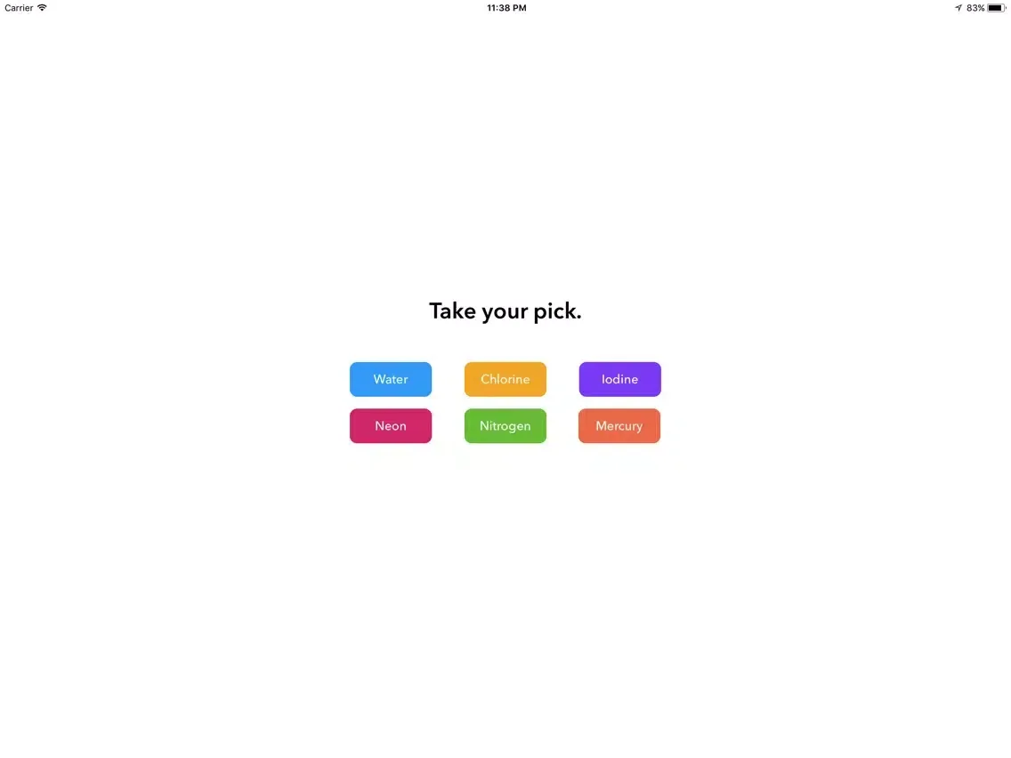 Molecules Matter iPad 應用截圖